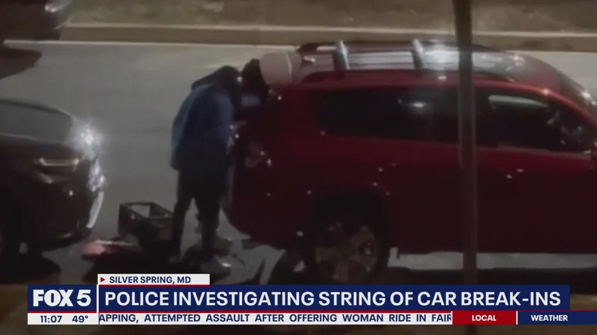 Montgomery County police investigating string of car break-ins
